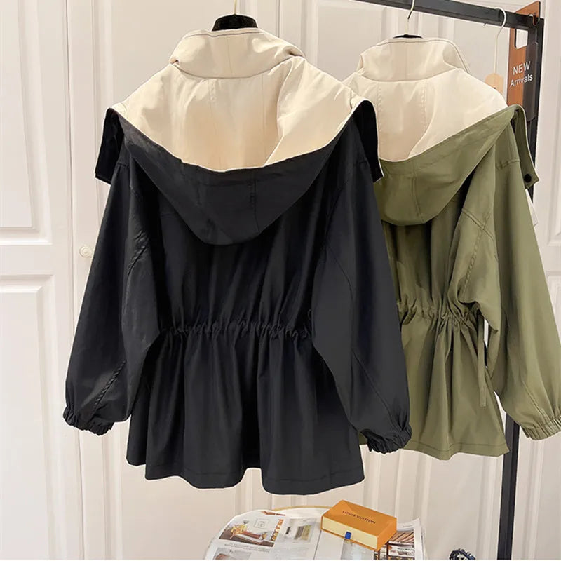 Nicoletta | Elegant waterproof trench coat 