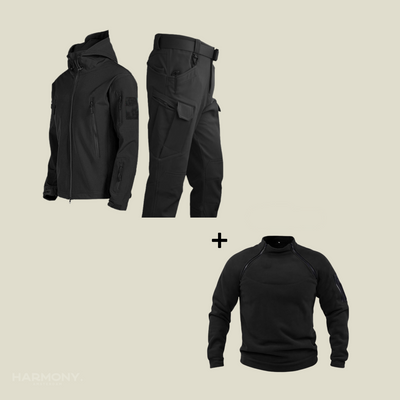 James | Military rainsuit + free fleece