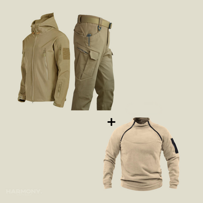 James | Military rainsuit + free fleece