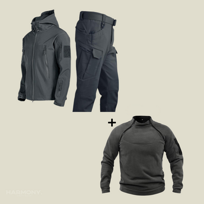 James | Military rainsuit + free fleece